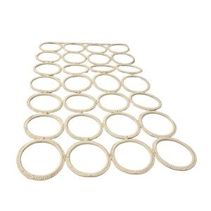 IKEA KOMPLEMENT Multi-Use Scarves Slot Hanger Cream Polypropylene/Steel 28‎ ¼"